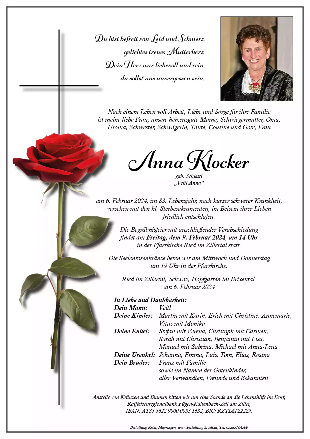 Parte von Anna Klocker